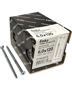 Шуруп Finka Timber Screws CS Конструкционный по дереву TORX30 6x120 потай
