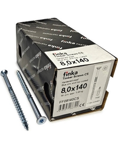 Шуруп Finka Timber Screws CS Конструкционный по дереву TORX40 8x140 потай
