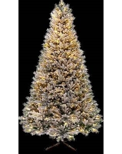 Ель искусственная National Tree Company Авелина с лампочками заснеженная 210см / Авл с ламп-210 National tree company