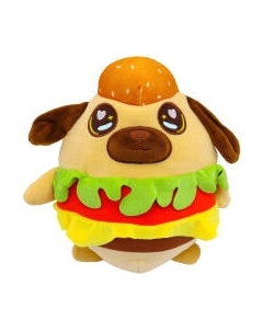 Мягкая игрушка Funky Toys Фантазийный плюш. Мопс-бургер / FT5923-4 Funky toys