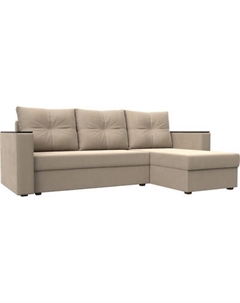 Диван угловой Лига Диванов Атланта без стола универсальный / 117033 Лига диванов