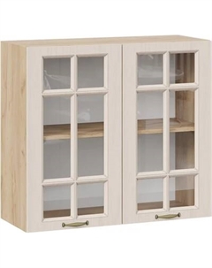 Шкаф навесной для кухни ТриЯ Лина 1ВВ8С с двумя дверьми Трия