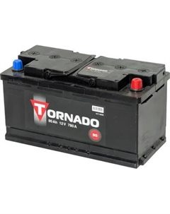 Автомобильный аккумулятор TORNADO 6СТ-90NR R+ 780A Tornado