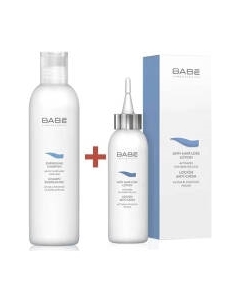 Набор косметики для волос Laboratorios Babe От выпадения волос лосьон 125мл+шампунь 250мл Laboratorios babe