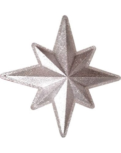 Елочная игрушка GreenTerra Звезда / 126498 Greenterra