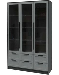 Шкаф с витриной Интерлиния Концепт Тренд КТ-ШВ3