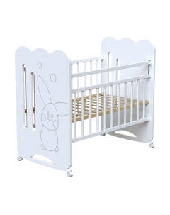 Детская кроватка VDK Sweet Rabbit колесо-качалка Vdk