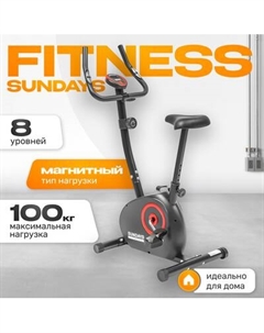 Велотренажер Sundays Fitness Simple Line GB-1039N Sundays fitness