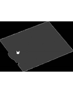 Накладка для коннектора шинопровода Arlight LGD-4TR-PLANK-POWER-BK D / 055432