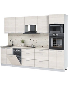 Кухонный гарнитур Интерлиния Мила Лайт 2.85-ПМ3