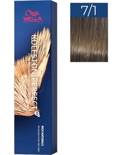 Крем-краска для волос Wella Professionals Koleston Perfect New + 7/1 Wella professionals
