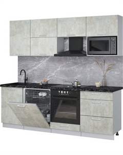 Кухонный гарнитур Интерлиния Мила Лайт 2.3-ПМ2