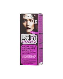 Крем-краска для волос Белита-М Belita Color стойкая с витаминами № 6.66 Белита-м