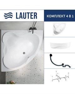 Ванна акриловая Lauter Riviera 150x150 / 21050150