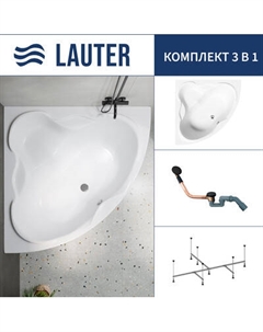 Ванна акриловая Lauter Riviera 150x150 / 21050150