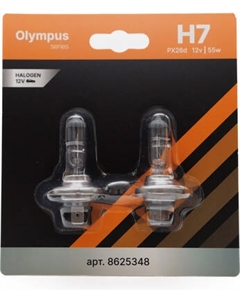 Комплект автомобильных ламп Storex Olympus H7.12V.55W / 8625348