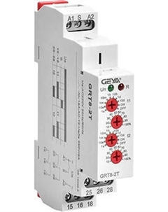 Реле времени Geya GRT8-2T-W240