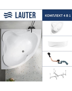 Ванна акриловая Lauter Riviera 150x150 / 21050150