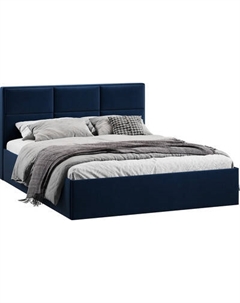 Двуспальная кровать ТриЯ Стелла c ПМ 180x200 Тип 1 и заглушиной Трия