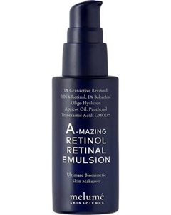 Эмульсия для лица Melume Skinscience A-mazing Retinol Retinal Emulsion Melume skinscience