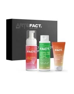 Набор косметики для лица Art&Fact Для мягкого базового ухода Пенка для умывания+Тоник+Крем Art&fact