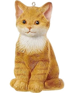 Елочная игрушка Kurt S. Adler Christmas 2024. Рыжий котенок / J7732_1 Kurt s. adler