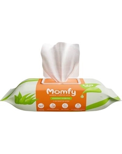 Влажные салфетки Momfy С экстрактом алоэ