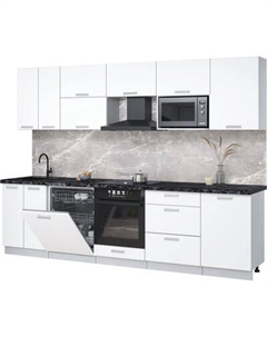 Кухонный гарнитур Интерлиния Мила Лайт 2.9-ПМ2