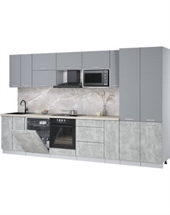 Кухонный гарнитур Интерлиния Мила Лайт 3.5-ПМ2