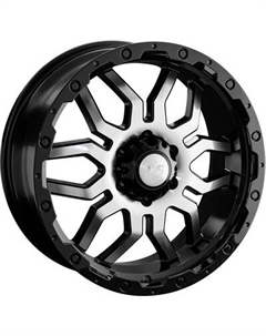 Литой диск LS wheels LS 1285 16x7" 6x139.7мм DIA 100.1мм ET 38мм BKF Ls wheels