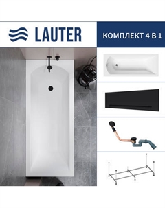 Ванна акриловая Lauter Amelia 150 / 21204050