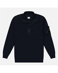 Мужской свитер Merino Wool Felted Half Button Knit C.p. company