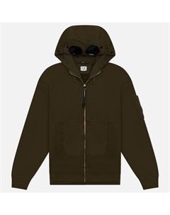 Мужская толстовка Brushed And Emerized Diagonal Fleece Boxy Goggle C.p. company