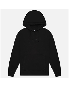 Мужская толстовка Brushed And Emerized Diagonal Fleece Hoodie Logo C.p. company