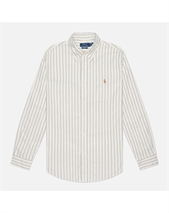 Мужская рубашка Classic Oxford Striped Custom Fit Polo ralph lauren