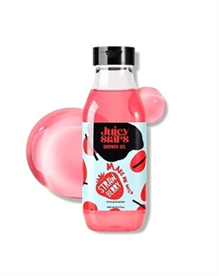 Гель для душа «Крышесносная Земляника» Make Me Wild Strawberry 400 Juicy stars