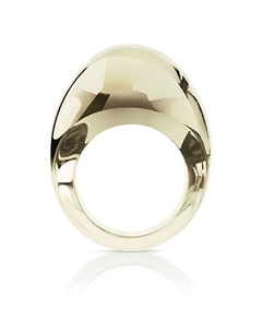 LALIQUE Кольцо-Кабошон Lustre Bronze (прозрачный коричневый) Lalique crystal