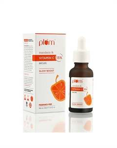 Сыворотка для придания сияния коже лица с экстрактом мандарина и Витамином С 30 Plum