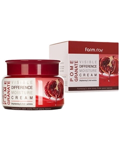 Крем для лица увлажняющий с экстрактом граната Pomagranate Visible Difference Moisture Cream 100 Farmstay