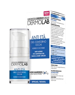 DEBORAH Гель для век антивозрастной против темных кругов Anti-aging Eyecontour Gel Bags Dark Circles 15 Dermolab