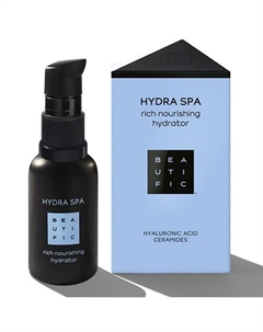 Крем для лица насыщенный увлажняющий, с гиалуроновой кислотой и церамидами Hydra SPA 30 Beautific