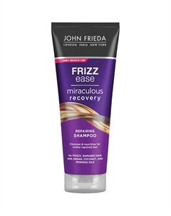 Шампунь для интенсивного ухода за непослушными волосами Frizz Ease MIRACULOUS RECOVERY 250 John frieda
