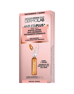 DEBORAH Концентрированная сыворотка лифтинг эффект и тонус кожи в ампулах Anti-Eta Plus+ Anti-Sagging Lifting Effect Face Ampoules Dermolab