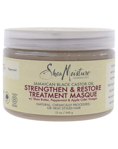Маска для волос восстанавливающая Jamaican Black Castor Oil Strengthen-Grow Restore Treatment Masque 326 Shea moisture