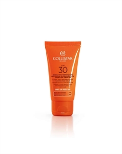 Интенсивный солнцезащитный крем для лица против старения SPF 30 Anti-Age Protection Tanning Face Cream 50 Collistar