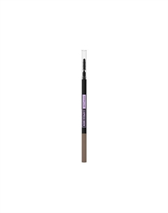 Карандаш для бровей "Brow Ultra Slim", карандаш + щеточка Maybelline new york
