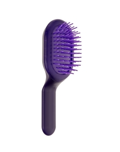 Щетка пневматическая для объёмной укладки фиолетовая Curvy Bag Janeke