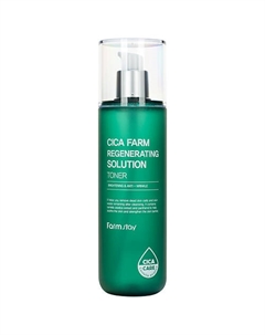 Тонер для лица восстанавливающий с центеллой азиатской Cica Farm Regenerating Solution Toner 200 Farmstay