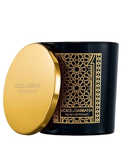 Лимитированная ароматическая свеча Velvet Zafferano 240 Dolce&gabbana