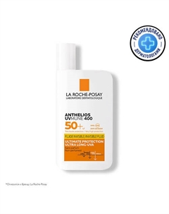 Anthelios Uvmune 400 Солнцезащитный невидимый флюид для лица SPF 50+ PPD 42 50 La roche-posay